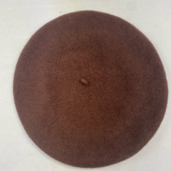 Wool Beret Basque De Luxe Rn 58584 